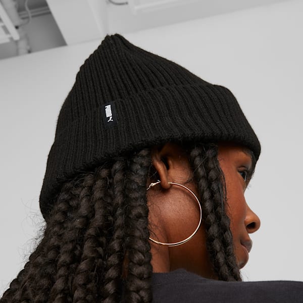 Classic Cuffed Beanie, PUMA Black, extralarge-IND