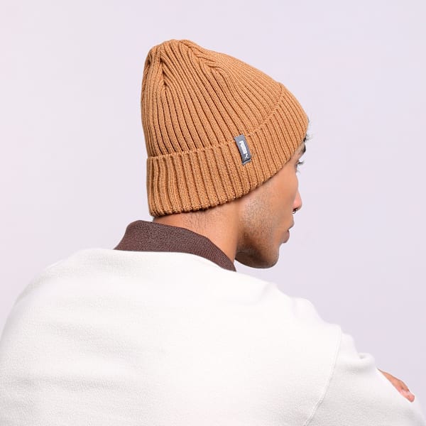 Classic Cuffed Beanie, Caramel Latte, extralarge-IND