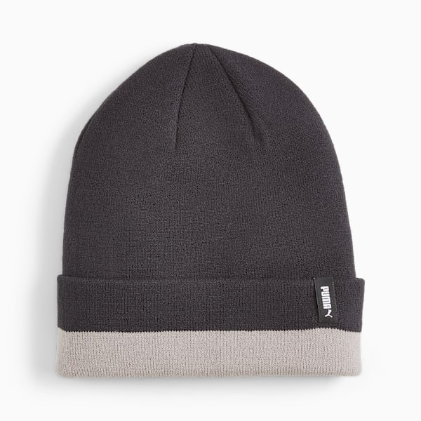 Script Logo Beanie, PUMA Black-Concrete Gray, extralarge-IND