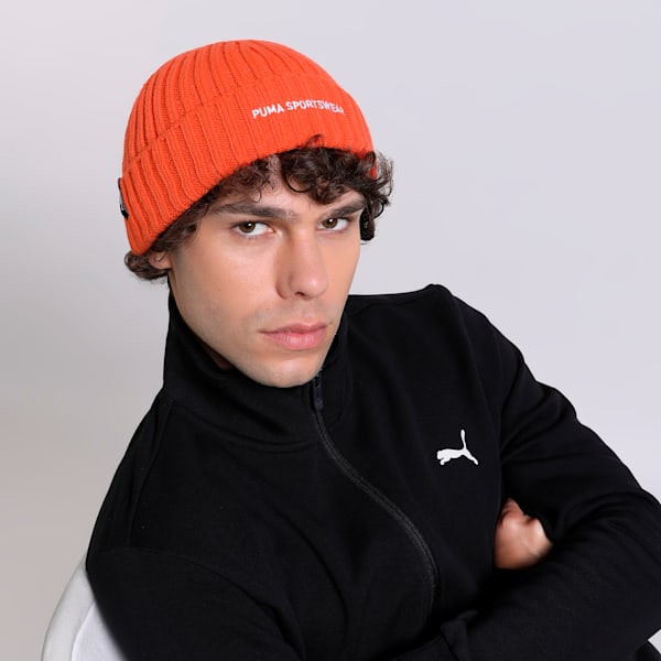 Sportwear Fisherman Beanie, Redmazing, extralarge-IND