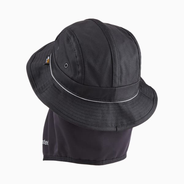 PUMA x PLEASURES Bucket Hat, PUMA Black, extralarge