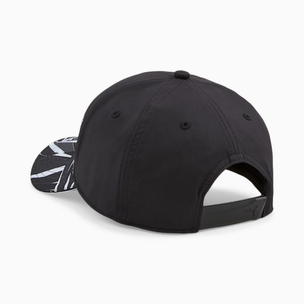 Porsche Legacy Camo Cap, PUMA Black-AOP, extralarge