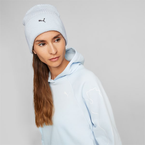 Metal Cat Beanie, Icy Blue, extralarge