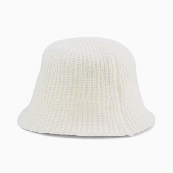 PRIME Knitted Bucket Hat, Warm White, extralarge