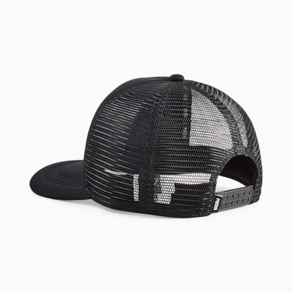 Gorra de camionero de básquetbol, PUMA Black-AOP, extralarge