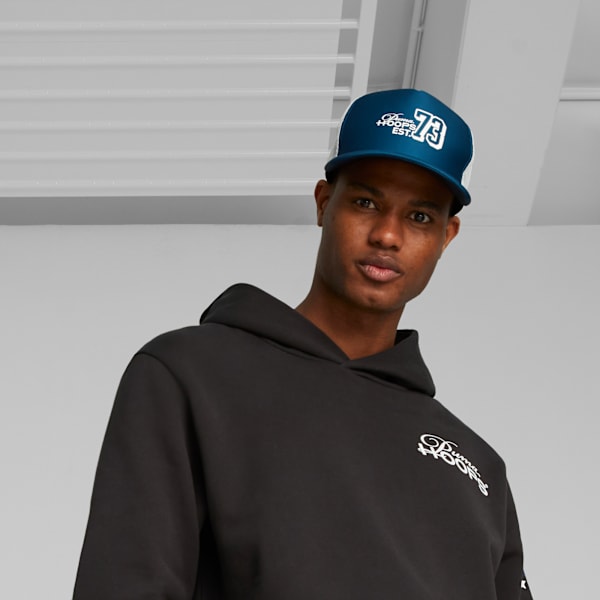 Basketball Trucker Cap, Deep Dive, extralarge