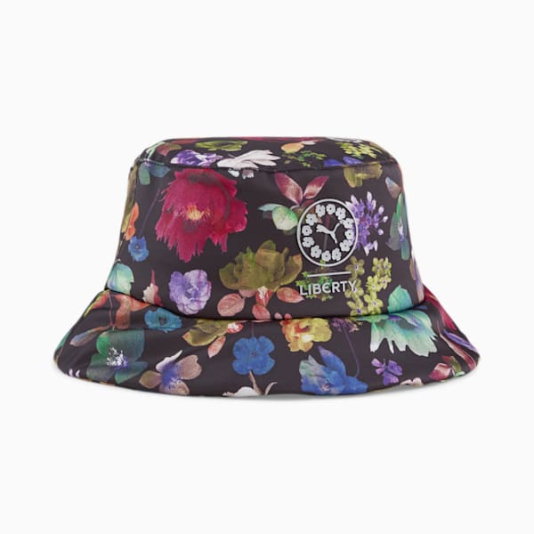Sombrero de cubeta PUMA x LIBERTY, PUMA Black-Floral AOP, extralarge