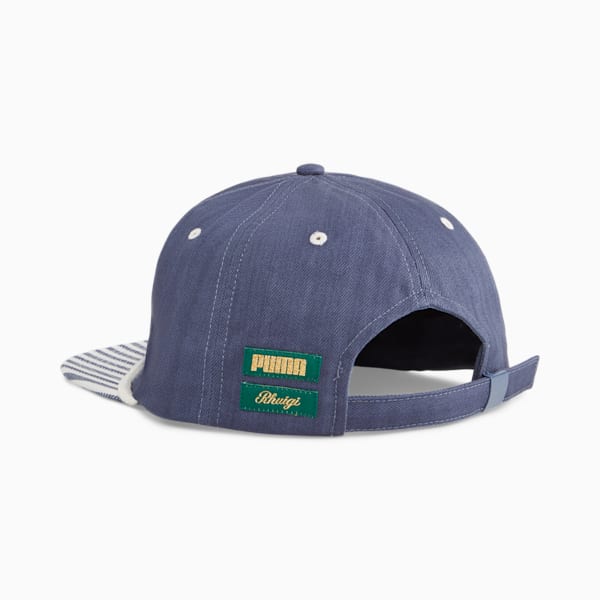 Gorra de visera plana PUMA x RHUIGI, Inky Blue, extralarge