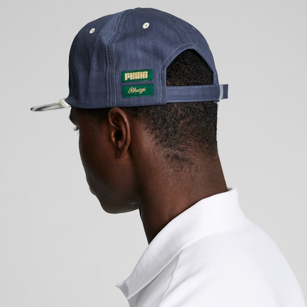 Gorra de visera plana PUMA x RHUIGI, Inky Blue, extralarge