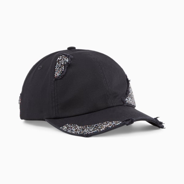 PUMA x SWAROVSKI Women's Cap, PUMA Black, extralarge