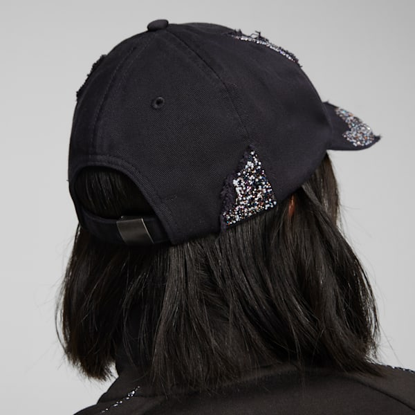 PUMA x SWAROVSKI Women's Cap, PUMA Black, extralarge