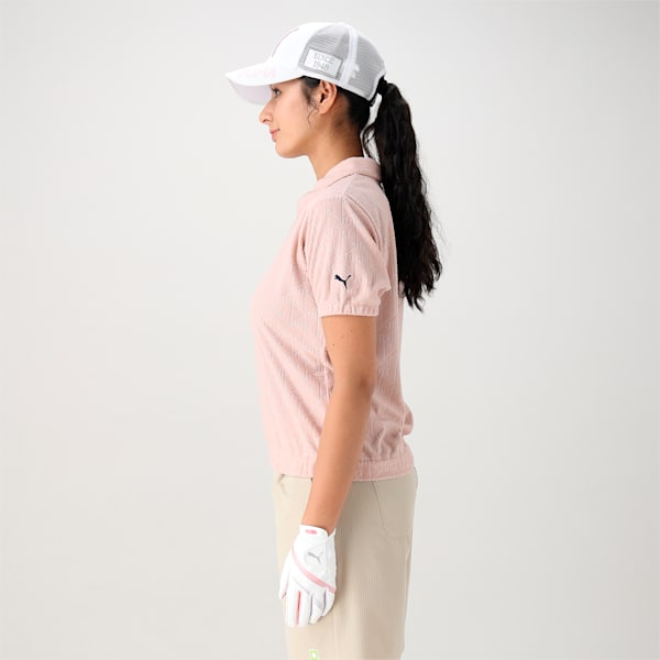 ウィメンズ ゴルフ ツアー パフォーマンス キャップ, Bright White-Pearl Pink, extralarge-JPN