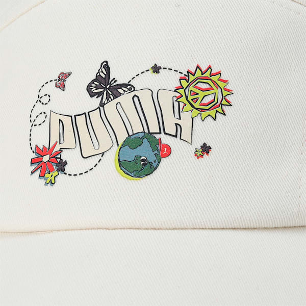 PUMAx1DER 5-Panel Graphic Unisex Cap, Pristine, extralarge-IND