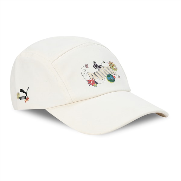 PUMAx1DER 5-Panel Graphic Unisex Cap, Pristine, extralarge-IND