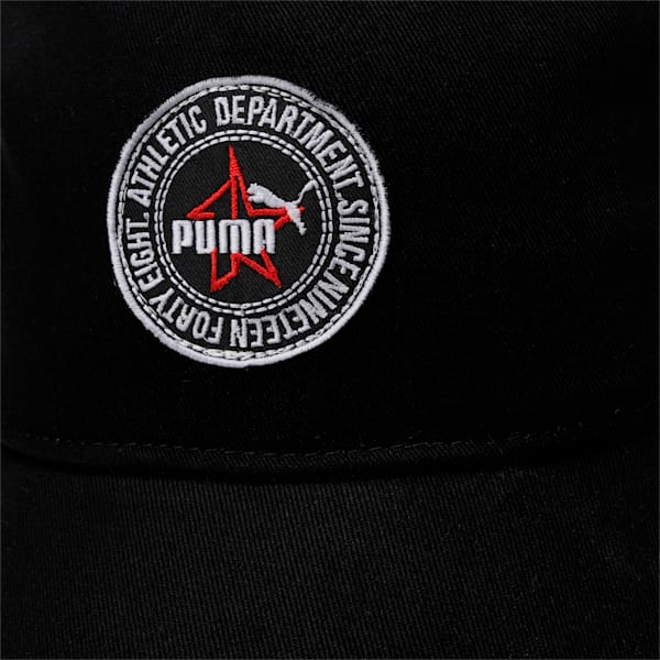 PUMAx1DER Unisex Baseball Cap, PUMA Black-Pristine, extralarge-IND