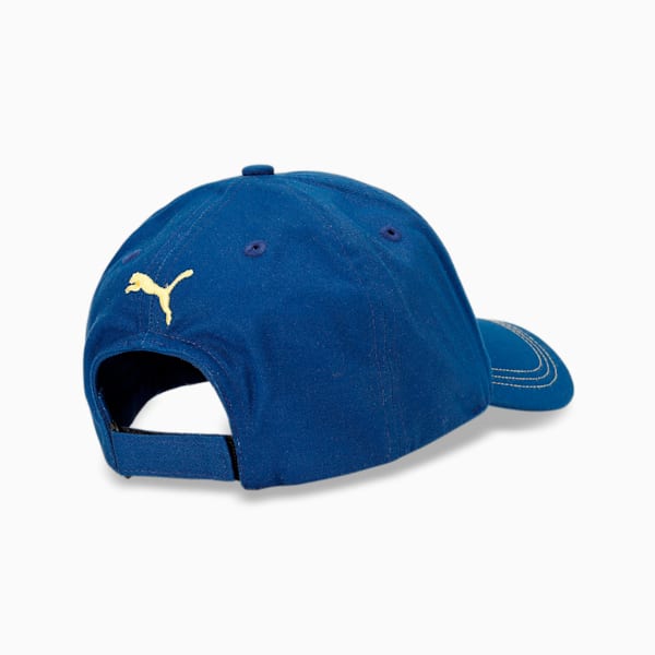 PUMAx1DER Unisex Core V2 Cap, Blazing Blue-Sun Ray Yellow, extralarge-IND