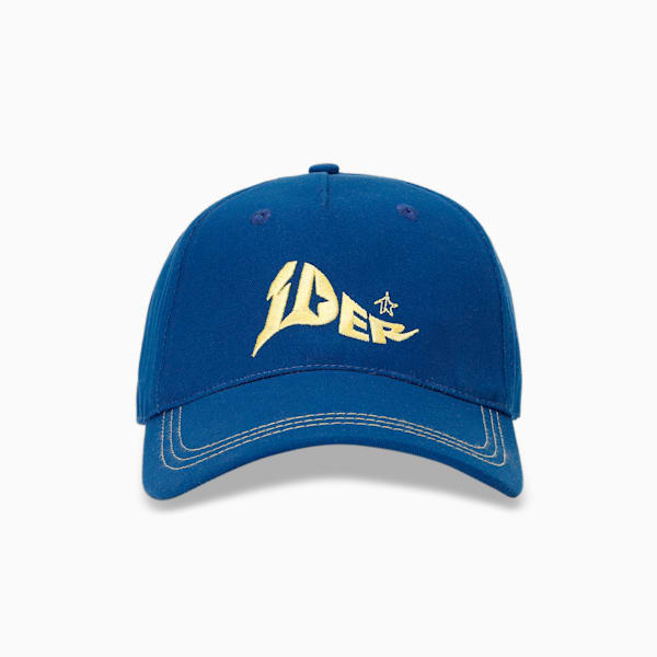 PUMAx1DER Unisex Core V2 Cap, Blazing Blue-Sun Ray Yellow, extralarge-IND