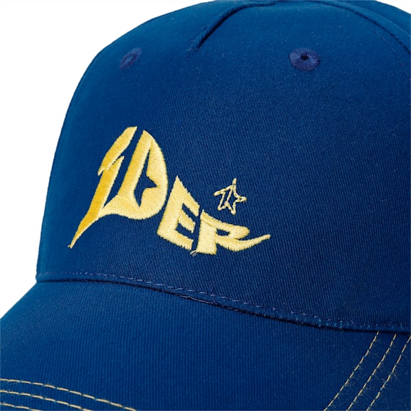 PUMAx1DER Unisex Core V2 Cap, Blazing Blue-Sun Ray Yellow, extralarge-IND