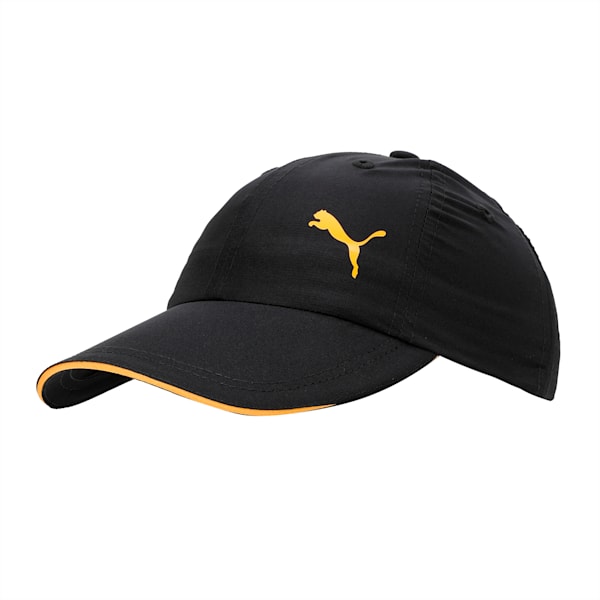 Training Kid's Cap, PUMA Black-Saffron, extralarge-IND
