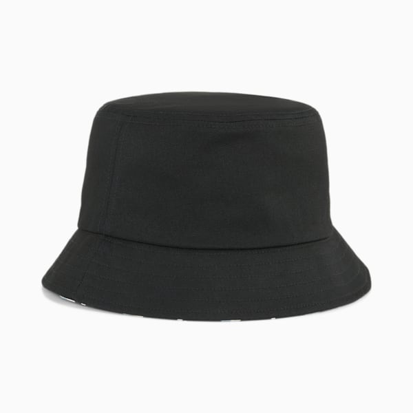 ESS Elevated Bucket Hat, PUMA Black-AOP, extralarge