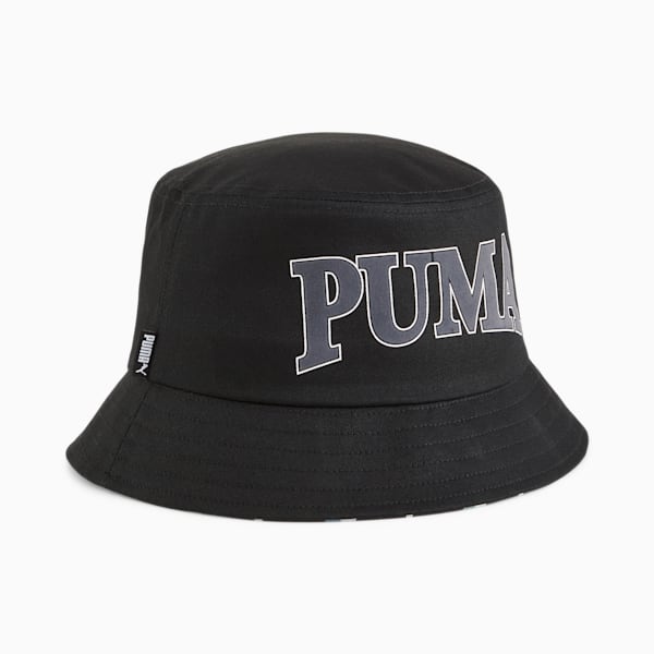 ESS Elevated Bucket Hat, PUMA Black-AOP, extralarge