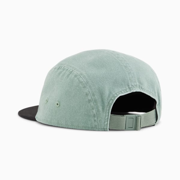 Skate 5 Panel Cap, Eucalyptus-PUMA Black, extralarge-IND