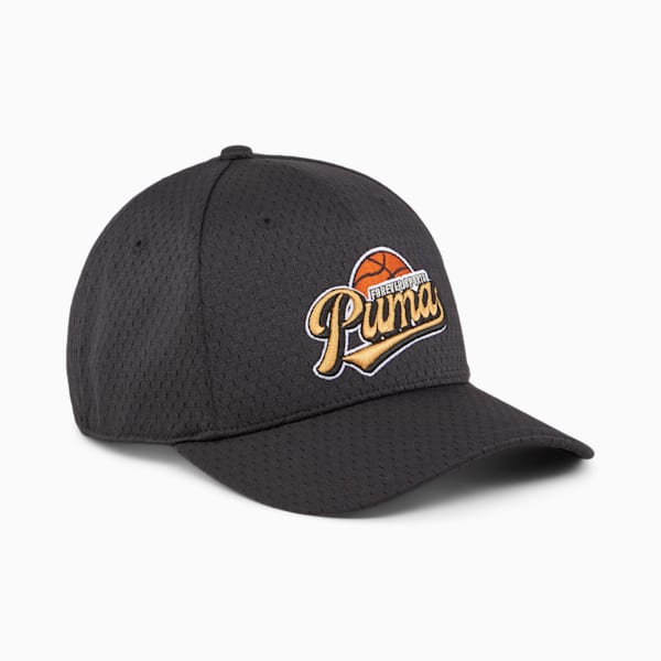 Gorra de visera curva Hometown Heroes, PUMA Black, extralarge