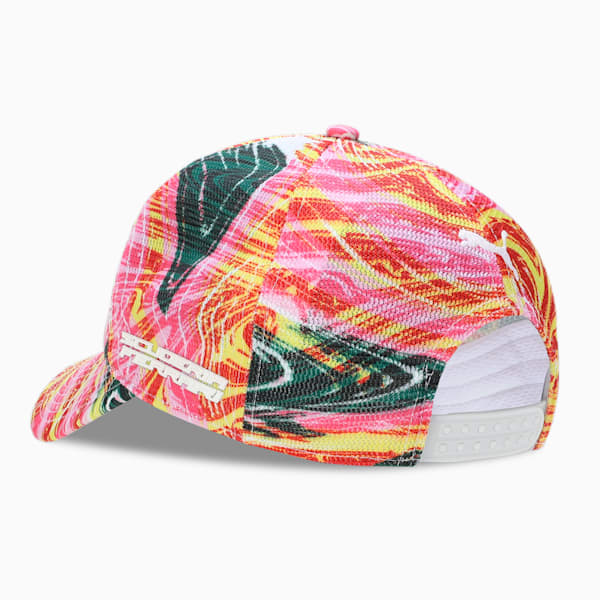 Scuderia Ferrari Race Crew Unisex Baseball Cap, Pink Lilac-AOP, extralarge-IND
