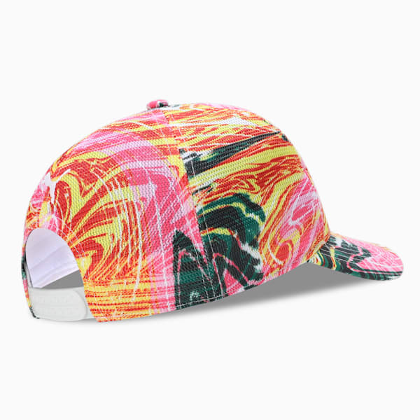 Scuderia Ferrari Race Crew Unisex Baseball Cap, Pink Lilac-AOP, extralarge-IND