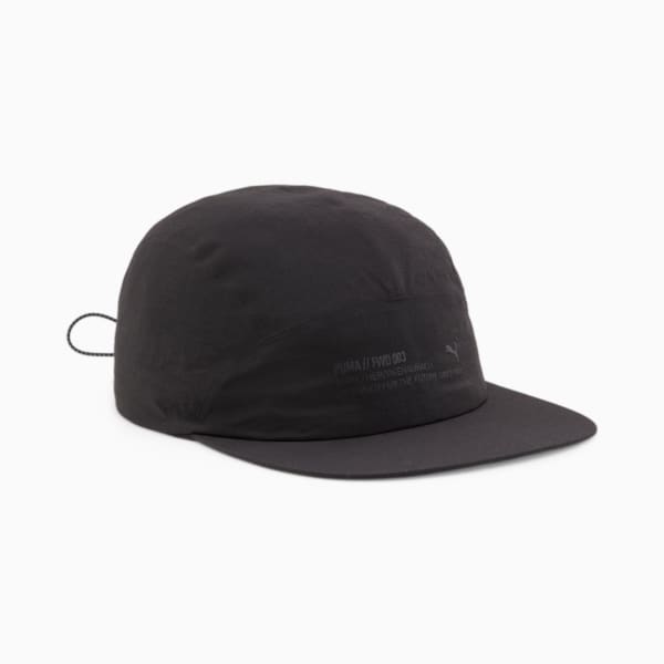 PUMA FWD Flat Brim Unisex Cap, PUMA Black, extralarge-AUS