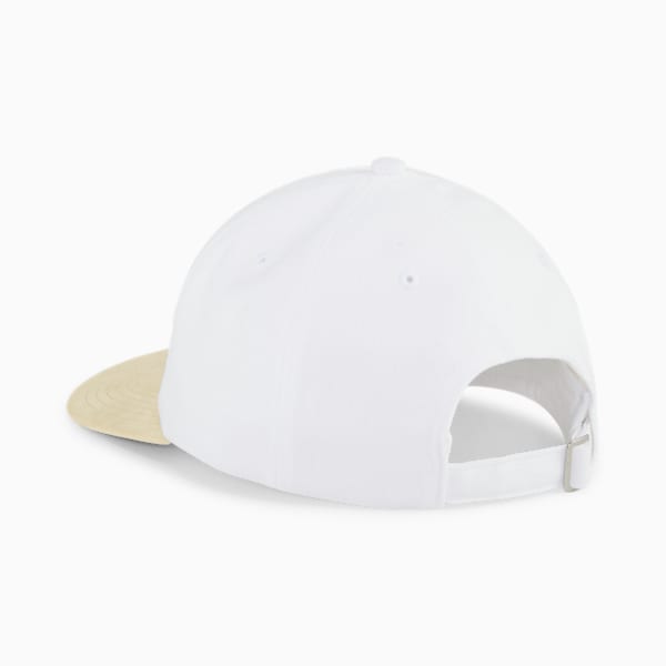 Gorra de visera plana MMQ, PUMA White-Putty, extralarge