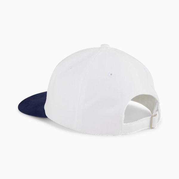 MMQ Flat Brim Cap, PUMA White-PUMA Black, extralarge