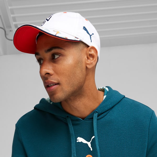 PUMA x NEYMAR JR Baseball Cap, PUMA White-Hot Heat-Sun Stream-PUMA Black, extralarge-IND