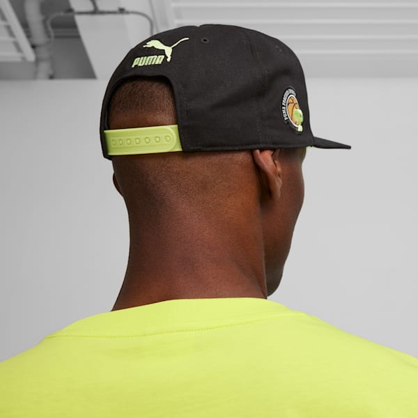 Hometown Heroes Cap, PUMA Black-Lime Sheen, extralarge