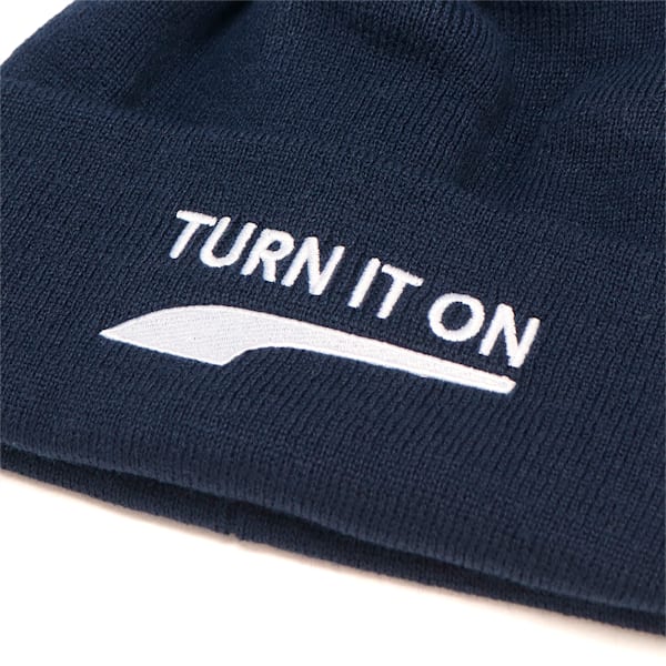 メンズ ゴルフ ロゴ ビーニー, Navy Blazer, extralarge-JPN