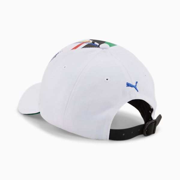 BMW M Motorsport Lichtenstein Unisex Cap, PUMA White-AOP, extralarge-IDN