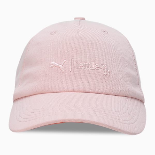 PUMA x lemlem Women's Training Fleece Cap, Rose Quartz, extralarge-IND