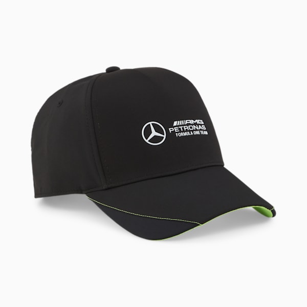 Mercedes-AMG Petronas Motorsport Unisex Baseball Cap, PUMA Black, extralarge-AUS