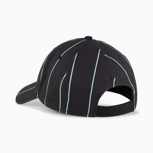 ESS + Squad Baseball Cap, PUMA Black-PUMA White, extralarge