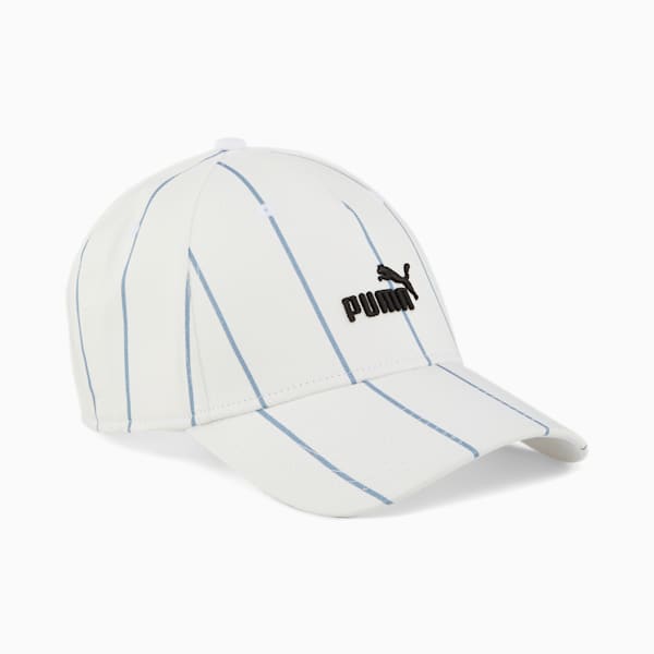 ESS + Squad Baseball Cap, PUMA White-PUMA Black, extralarge