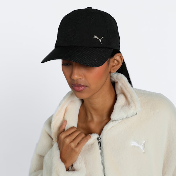 Classics Gold Metal Cat Cap, Puma Black, extralarge-IND