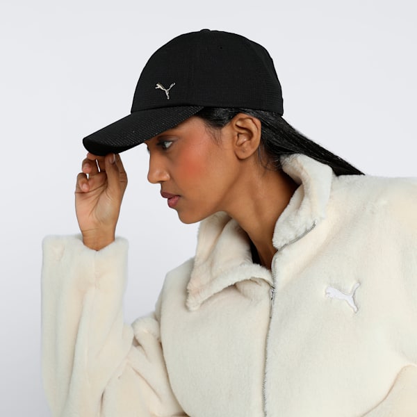 Classics Gold Metal Cat Cap, Puma Black, extralarge-IND