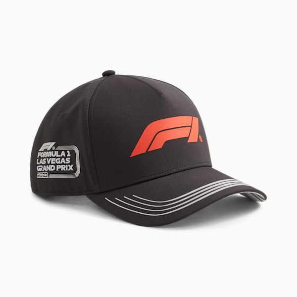 PUMA x Formula 1® Las Vegas Grand Prix Special Ball Cap, PUMA Black, extralarge-GBR