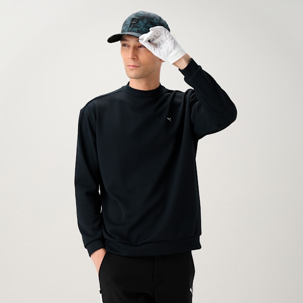 メンズ ゴルフ カモ テック P スナップバック キャップ, PUMA Black-Strong Gray, extralarge-JPN