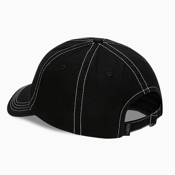 Downtown Embroidered Graphic 180 Cap, PUMA Black, extralarge-IND