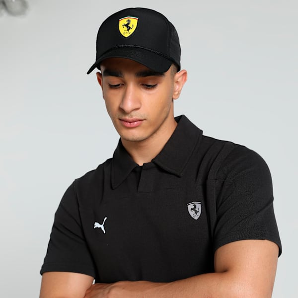 Scuderia Ferrari Race Motorsport Trucker Cap, PUMA Black, extralarge-IND