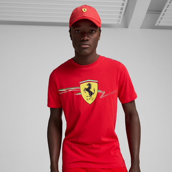 Casquette à visière incurvée Race Scuderia Ferrari, Rosso Corsa, extralarge