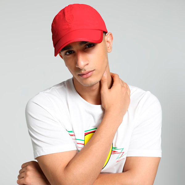 Scuderia Ferrari Style Motorsport Cap, Rosso Corsa, extralarge-IND