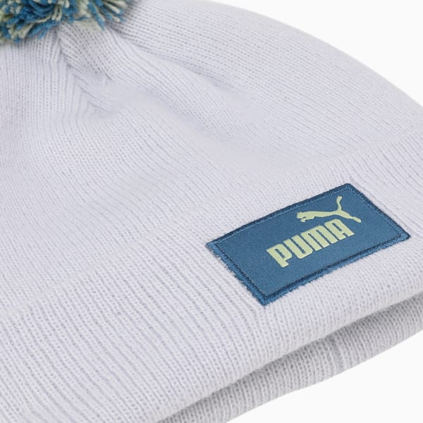 FC Pom Pom Youth Beanie, Silver Mist, extralarge-IND