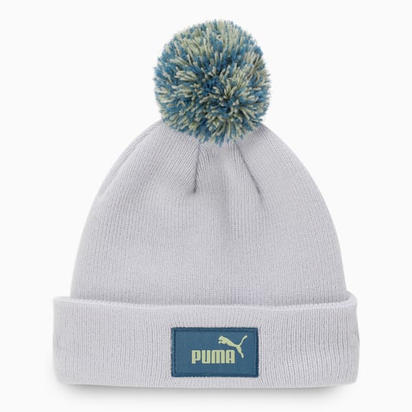 FC Pom Pom Youth Beanie, Silver Mist, extralarge-IND